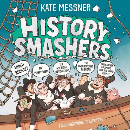 History Smashers Four-Audiobook Collection