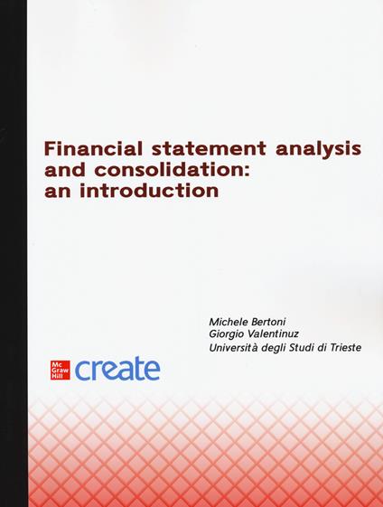 Financial statement analysis and consolidation... - copertina