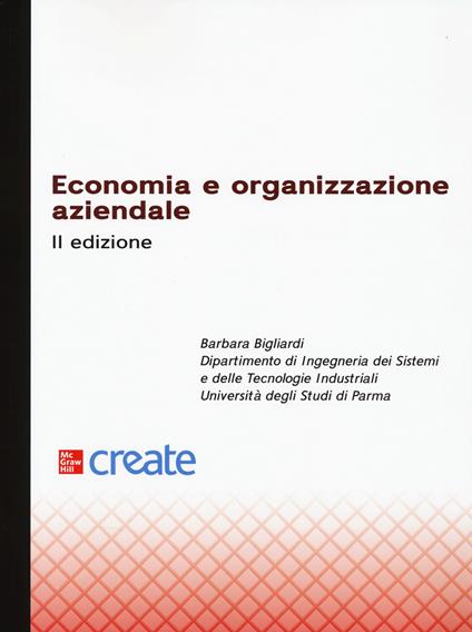 Economia e organizzazione aziendale - copertina