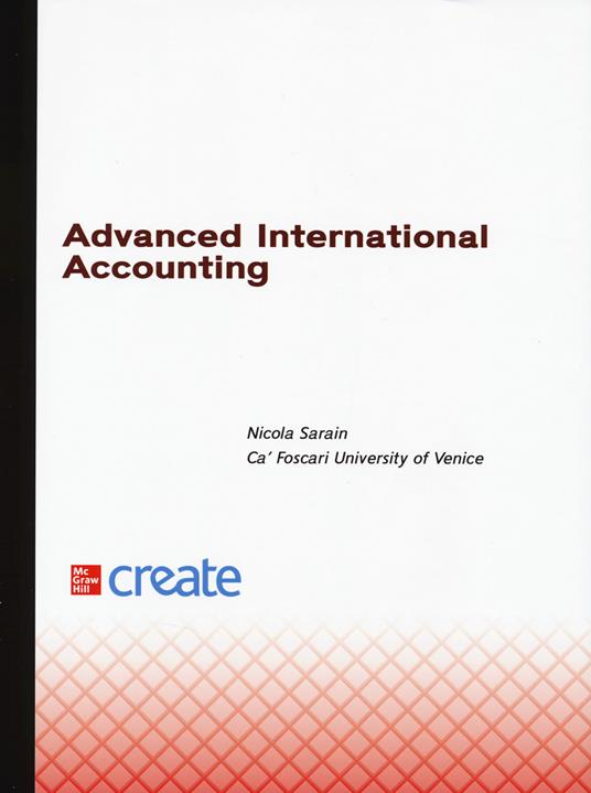 Advanced international accounting - copertina
