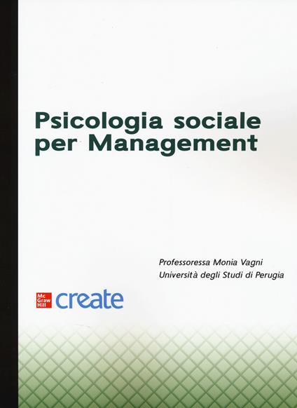 Psicologia sociale per management - copertina
