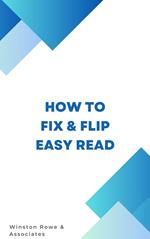 How to Fix and Flip Easy to Read Book