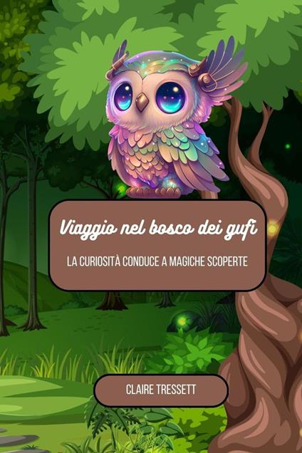 Viaggio nel bosco dei gufi: la curiosità conduce a magiche scoperte - Claire Tressett - ebook