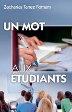Un Mot Aux ?tudiants