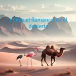 Felipe el flamenco en el desierto