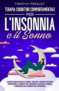 Terapia Cognitivo Comportamentale Per l'insonnia e il Sonno