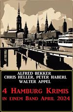 4 Hamburg Krimis in einem Band April 2024