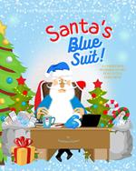 Santa's Blue Suit