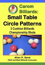 Carom Billiards: Small Table Circle Patterns - 3-Cushion Billiards Championship Shots
