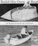 Build His Own Boat. 14 Boats from 8- to 14-Foot.