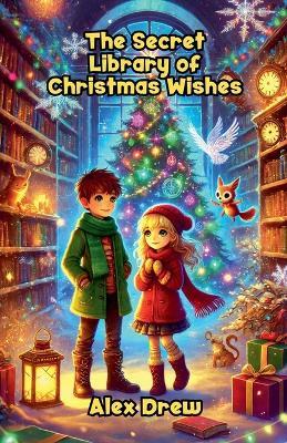 The Secret Library of Christmas Wishes - Alex Drew - cover