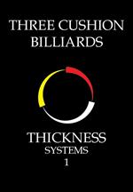 Three Cushion Billiards – Thickness Systems 1