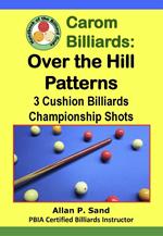 Carom Billiards: Over the Hill Patterns - 3-Cushion Billiards Championship Shots