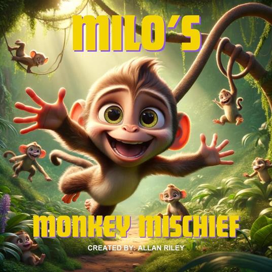 Milo's Monkey Mischief - Allan Riley - ebook