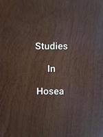 Studies In Hosea