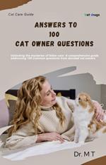 Answers To 100 Cat Owner Questions