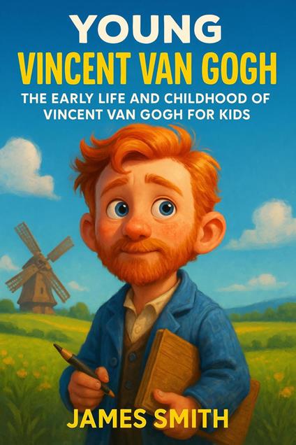 Young Vincent van Gogh: The Early Life and Childhood of Vincent van Gogh for Kids - James Smith - ebook