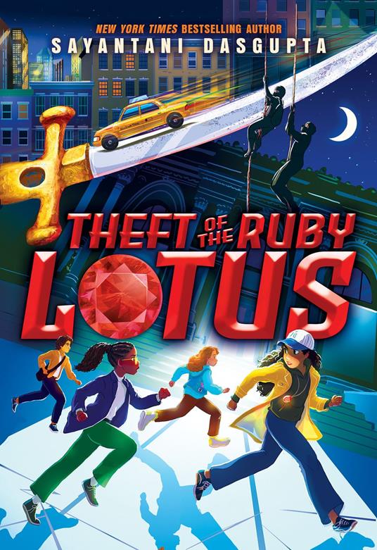 Theft of the Ruby Lotus - Sayantani DasGupta - ebook
