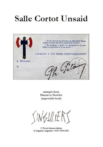 Salle Cortot Unsaid