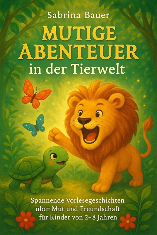 Mutige Abenteuer in der Tierwelt: Spannende Vorlesegeschichten über Mut und Freundschaft für Kinder von 2-8 Jahren - Sabrina Bauer - ebook