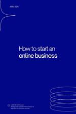 How to start an online business