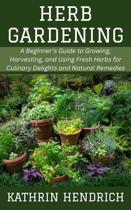 Herb Gardening: A Beginner's Guide to Growing, Harvesting, and Using Fresh Herbs for Culinary Delights and Natural Remedies