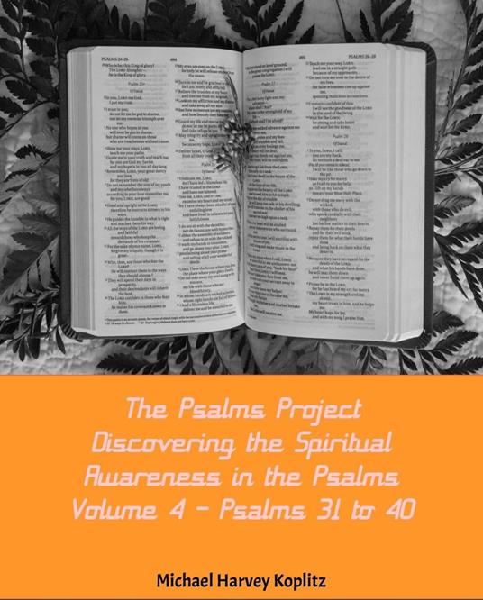 The Psalms Project Volume Four - Discovering the Spiritual World through the Psalms – Psalm 31-40 - Michael Harvey Koplitz - ebook