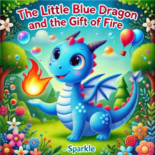 The Little Blue Dragon and the Gift of Fire - S'ter Samz - ebook