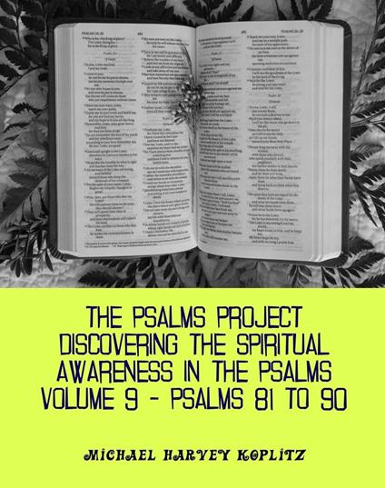 The Psalms Project Volume Nine - Discovering the Spiritual World through the Psalms – Psalm 81-90 - Michael Harvey Koplitz - ebook