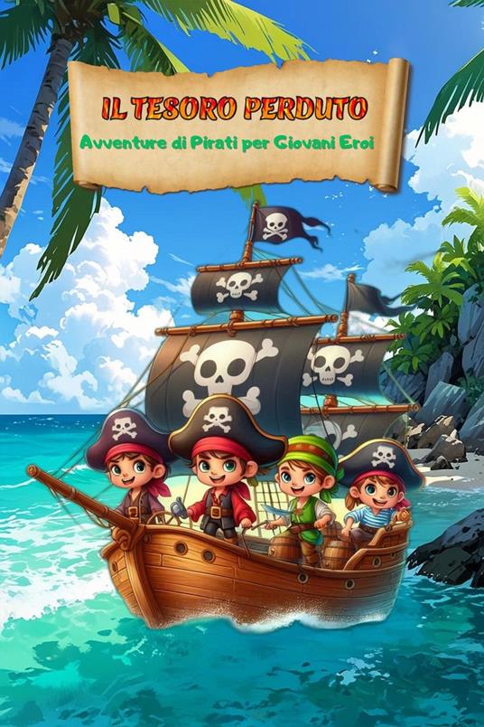 Il Tesoro Perduto: Avventure di Pirati per Giovani Eroi - Ferrara L. - ebook