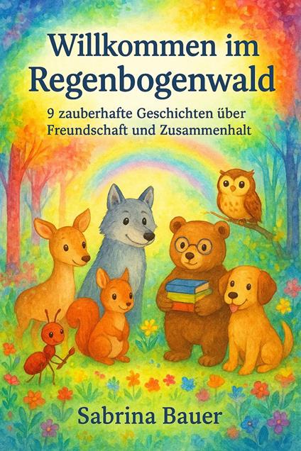 Willkommen im Regenbogenwald: 9 zauberhafte Geschichten über Freundschaft und Zusammenhalt - Sabrina Bauer - ebook