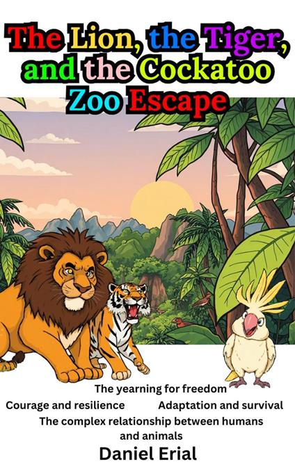 The Lion, the Tiger, and the Cockatoo Zoo Escape - Daniel Erial - ebook