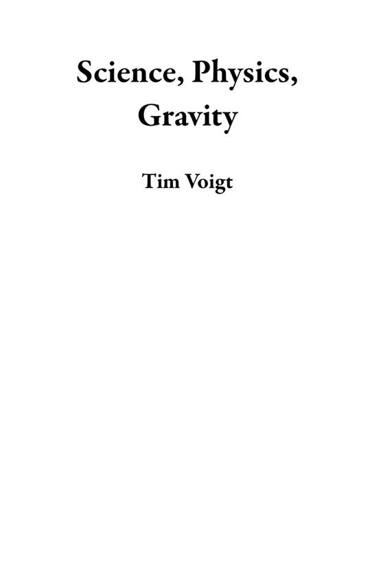 Science, Physics, Gravity