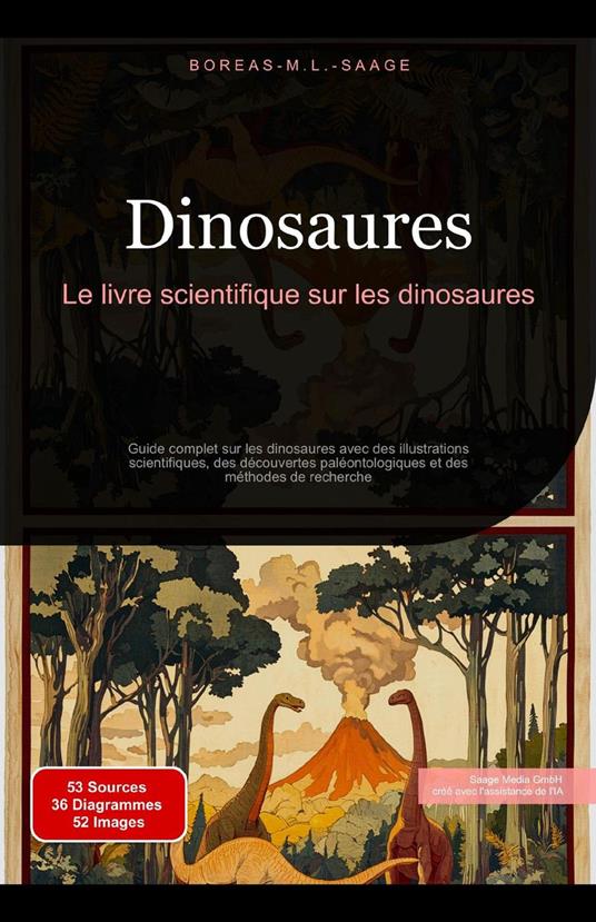 Dinosaures : Le livre scientifique sur les dinosaures