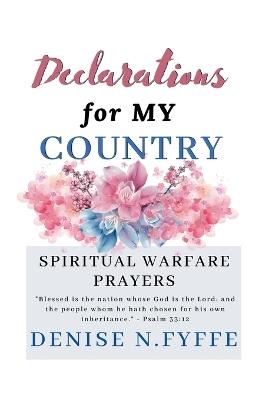 Declarations for My Country - Denise N Fyffe - cover