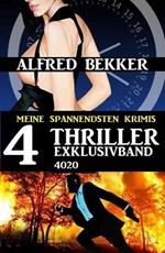 4 Thriller Exklusivband 4020 - Meine spannendsten Krimis