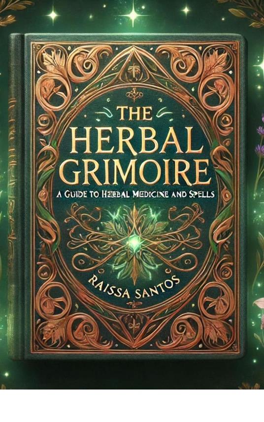 The Herbal Grimoire: A Guide to Herbal Medicine and Spells by Raissa Santos