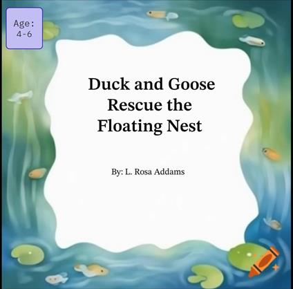 Duck and Goose Rescue the Floating Nest - L. Rosa Addams - ebook