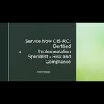 Service Now CIS-RC: Certified Implementation Specialist - Risk and Compliance Exam Guide