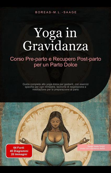 Yoga in Gravidanza: Corso Pre-parto e Recupero Post-parto per un Parto Dolce - Boreas M. L. Saage - Italiano - ebook