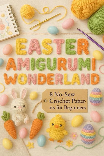 Easter Amigurumi Wonderland: 8 No-Sew Crochet Patterns for Beginners