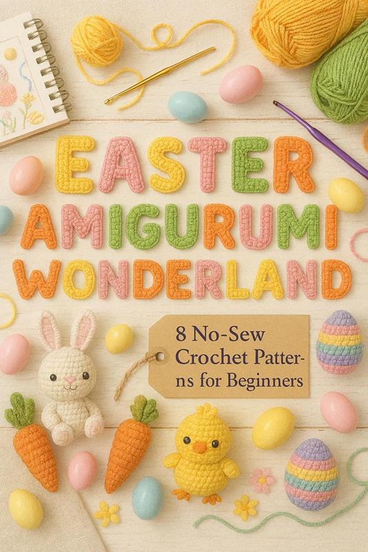 Easter Amigurumi Wonderland: 8 No-Sew Crochet Patterns for Beginners