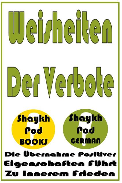 Weisheiten Der Verbote