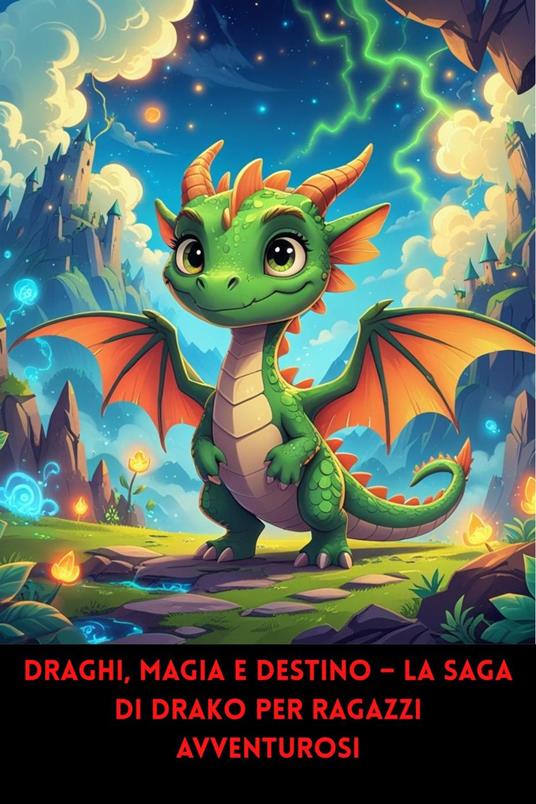 Draghi, Magia e Destino – La Saga di Drako per Ragazzi Avventurosi - Leonardo Fontana - ebook