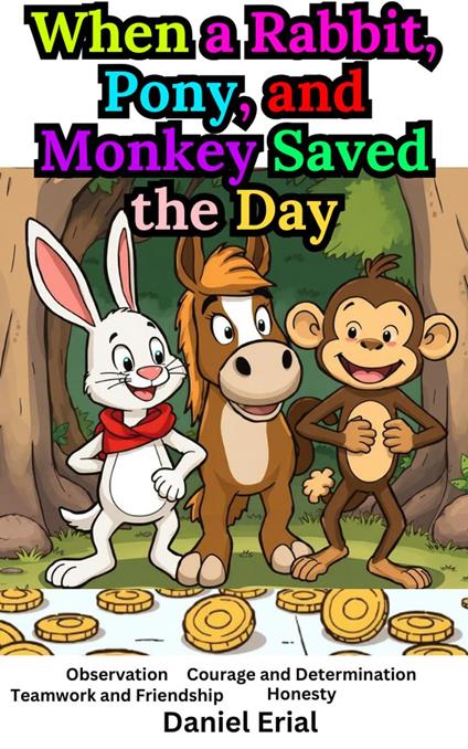 When a Rabbit, Pony, and Monkey Saved the Day - Daniel Erial - ebook