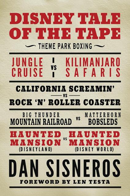 Disney Tale of the Tape: Theme Park Boxing