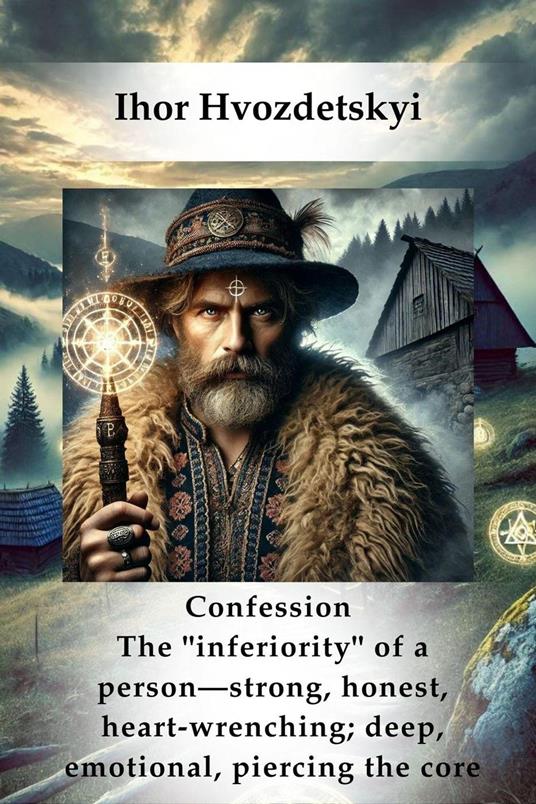 Confession The "inferiority" of a person—strong, honest, heart-wrenching; deep, emotional, piercing the core