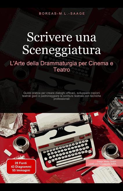 Scrivere una Sceneggiatura: L'Arte della Drammaturgia per Cinema e Teatro - Boreas It. M. L. Saage - ebook