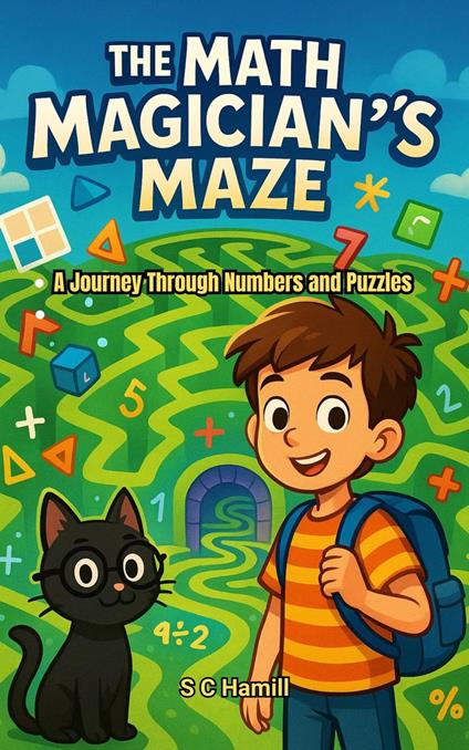 The Math Magician's Maze. A Journey Through Numbers and Puzzles. - S C Hamill - ebook