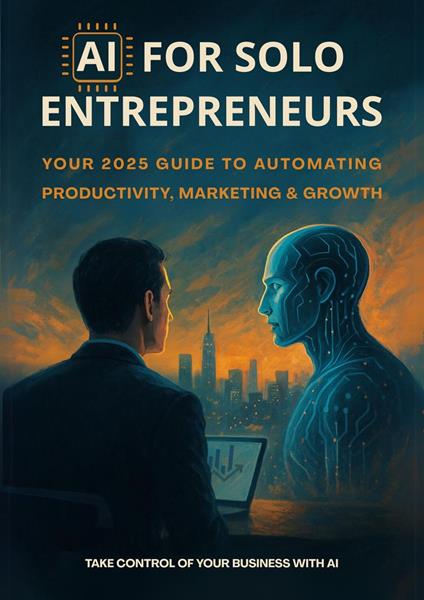AI for Solo Entrepreneurs Work Less, Earn More: Your 2025 Guide to Automating Productivity, Marketing & Growth